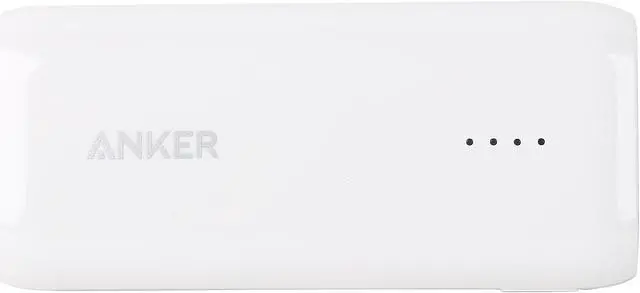 Main image of Anker Astro E1 5200 mAh Ultra Compact Portable Charger External Battery Power Bank with PowerIQ Technology for iPhone 6 Plus 5S 5C 5 4S, iPad Mini, Samsung Galaxy S6 S5, more Phones and Tablets (White