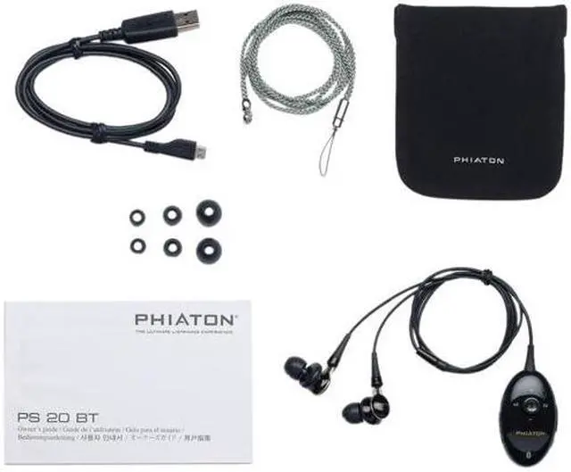 Alt view image 5 of 6 - Phiaton PS 20 BT Bluetooth Stereo Headset
