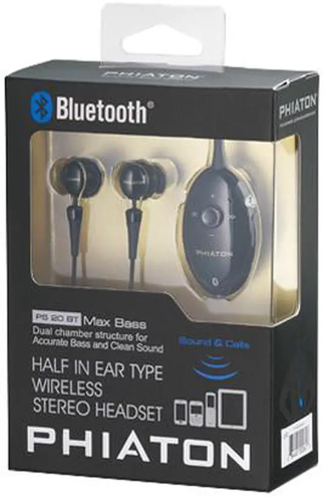 Alt view image 6 of 6 - Phiaton PS 20 BT Bluetooth Stereo Headset