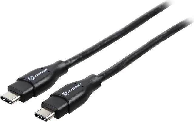 Main image of Syba SY-CAB20191 Black USB 3.1 Type-C to Type-C Cable
