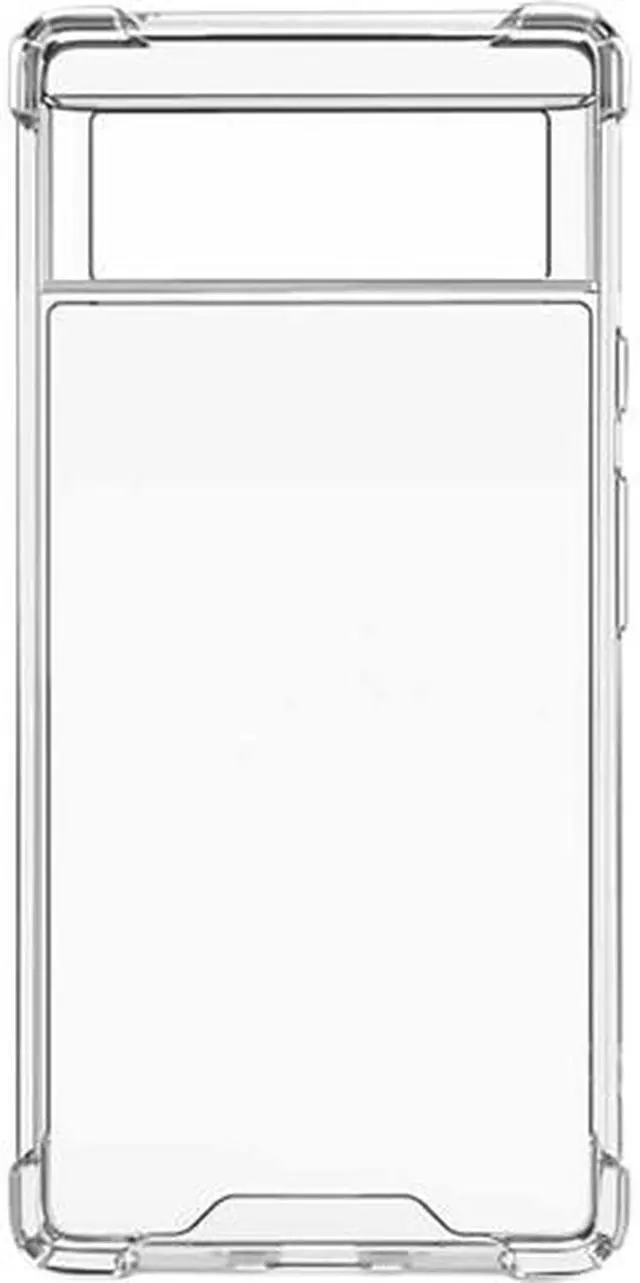 Alt view image 4 of 5 - Blu Element Clear DropZone Rugged Case for Google Pixel 6 BEDZP6C