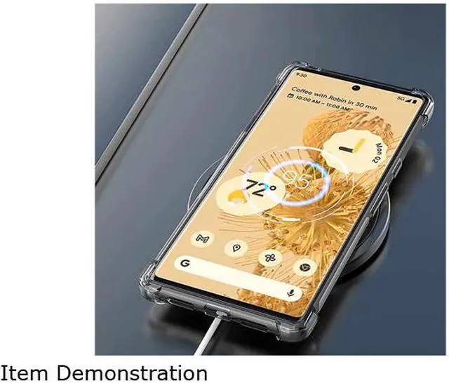 Alt view image 5 of 5 - Blu Element Clear DropZone Rugged Case for Google Pixel 6 BEDZP6C