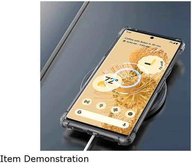 Alt view image 5 of 5 - Blu Element Clear DropZone Rugged Case for Google Pixel 6 Pro BEDZP6PC