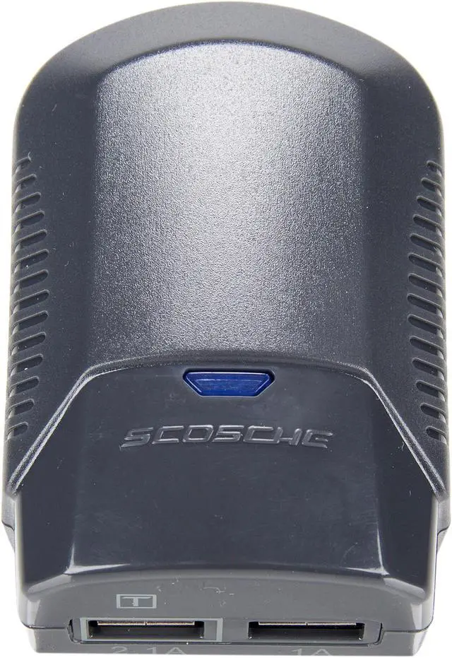 Alt view image 3 of 7 - SCOSCHE GUSBH3B Dual USB Home Charger