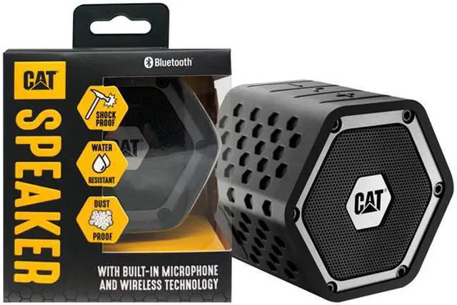 Alt view image 2 of 2 - CAT CAT-BT-MINISPK Black Mini Bluetooth Speaker
