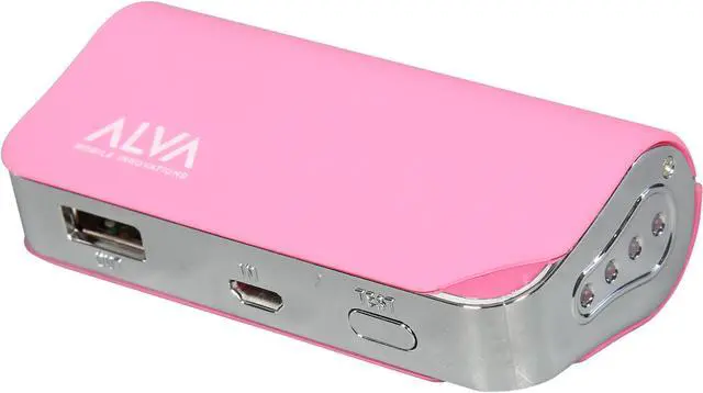 Main image of Alva Mini Juice Pack for iPhone and iPod & Other Micro/Mini USB in Pink Color