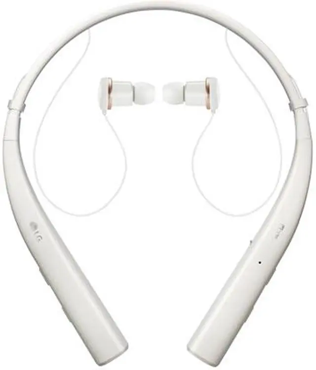 Alt view image 4 of 5 - LG Tone Pro 780 HBS-780.ACUSWHI White Bluetooth Wireless Stereo Headset