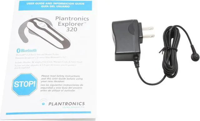Alt view image 4 of 5 - PLANTRONICS Explorer 320 White Bluetooth  Headset
