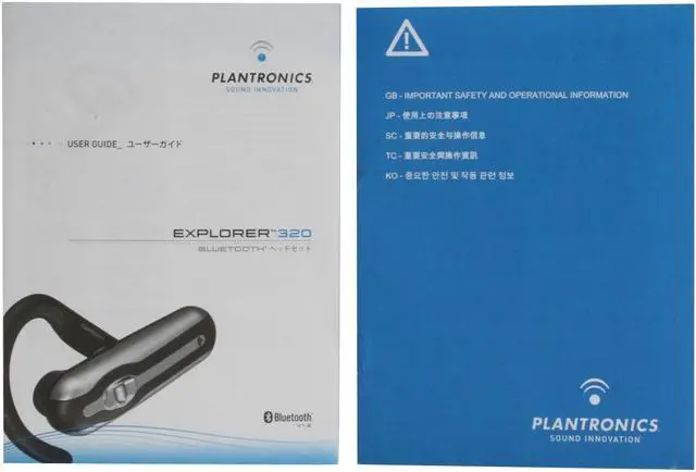 Alt view image 10 of 12 - PLANTRONICS Explorer 320 Bluetooth Headset – Japanese Package