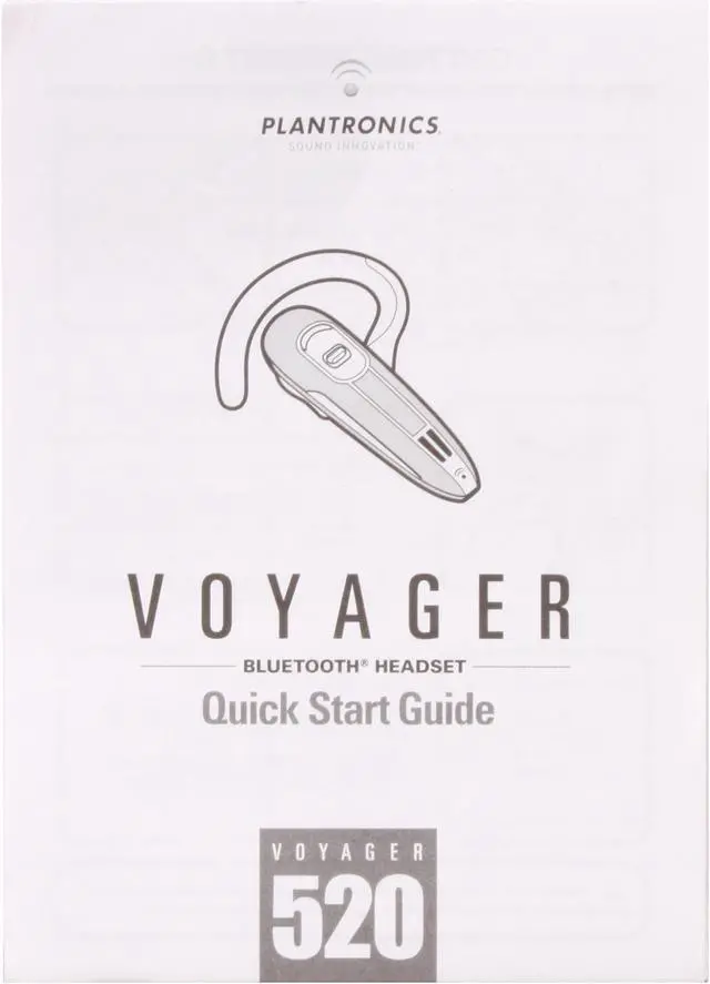 Alt view image 6 of 6 - PLANTRONICS Over the Ear Bluetooth Headset Bulk (Voyager 520) - OEM