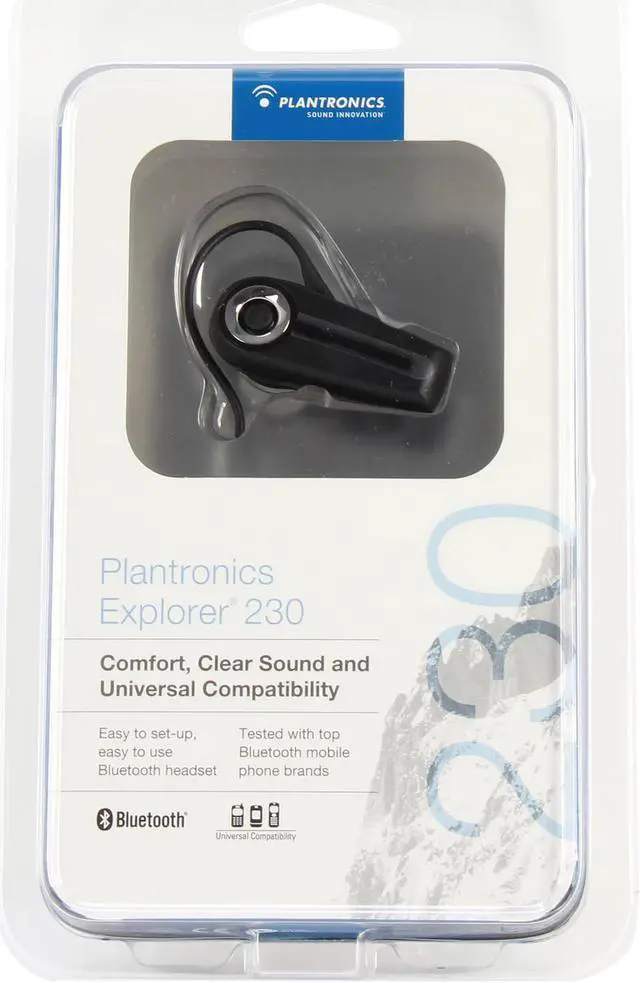 Alt view image 6 of 6 - PLANTRONICS Explorer 230 Bluetooth Headset
