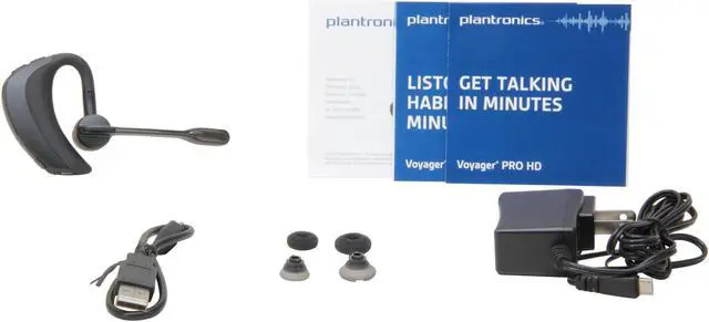 Alt view image 6 of 7 - PLANTRONICS Voyager Pro HD Black Bluetooth Headset