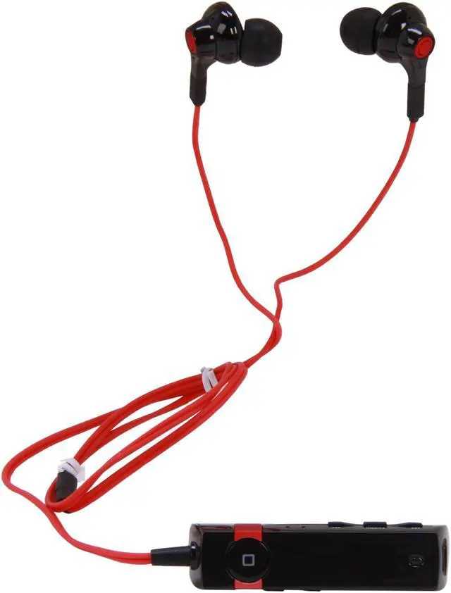 Alt view image 4 of 7 - Antec ISO (BXH-200NC BLK) Black Active Noise Canceling Wireless Bluetooth Headphone (Black)