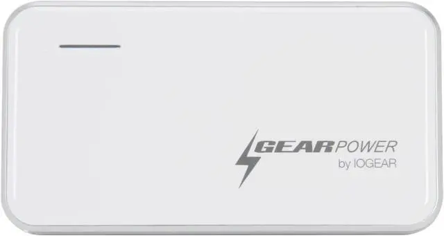 Alt view image 2 of 6 - IOGEAR White 2400 mAh 2400mAh Capacity Mobile Power Station for Smartphones and USB devices GMP2K