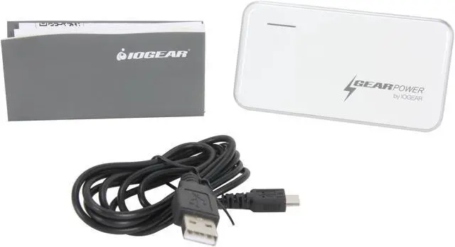 Alt view image 5 of 6 - IOGEAR White 2400 mAh 2400mAh Capacity Mobile Power Station for Smartphones and USB devices GMP2K