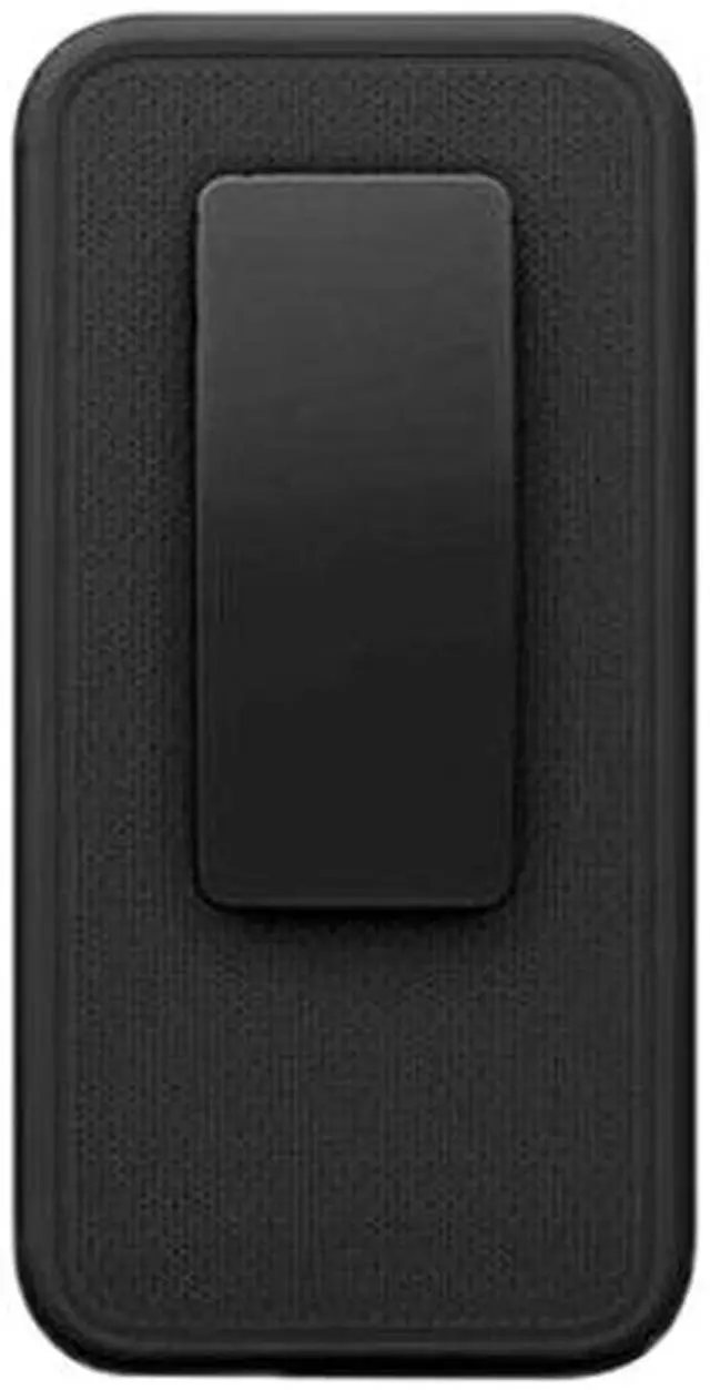 Alt view image 3 of 6 - PureGear Black Case With Kickstand + Holster For iPhone Mini 60327PG