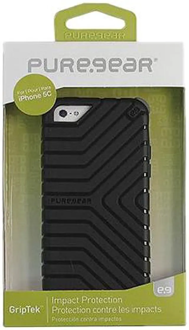 Alt view image 3 of 3 - PureGear GripTek Black Case For iPhone Mini 60339PG