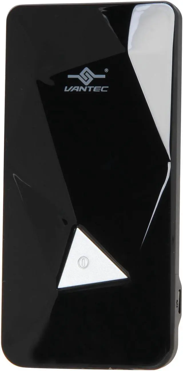 Main image of Vantec Power Gem Black 3500 mAh Rechargeable Portable Battery VAN-350BB-BK