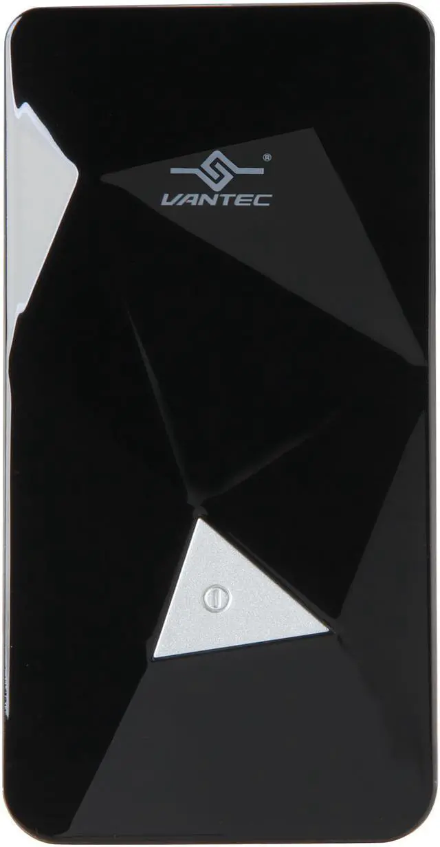 Alt view image 2 of 7 - Vantec Power Gem Black 3500 mAh Rechargeable Portable Battery VAN-350BB-BK