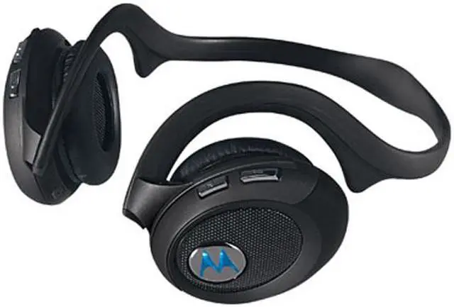Alt view image 4 of 5 - MOTOROLA HT820 Talk & Tunes Black Bluetooth Stereo Headphone