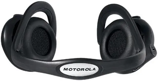 Alt view image 5 of 5 - MOTOROLA HT820 Talk & Tunes Black Bluetooth Stereo Headphone