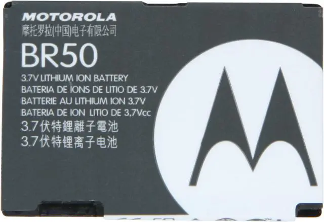 Alt view image 2 of 2 - MOTOROLA Black Standard Battery BR-50 - OEM