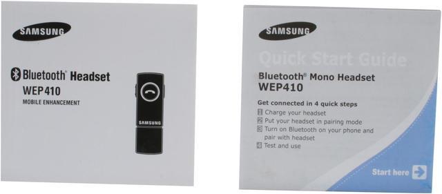 Alt view image 6 of 7 - Samsung WEP410 Bluetooth Headset