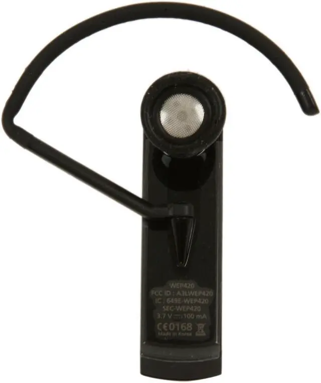 Alt view image 4 of 13 - Samsung WEP420 Bluetooth Headset Kit