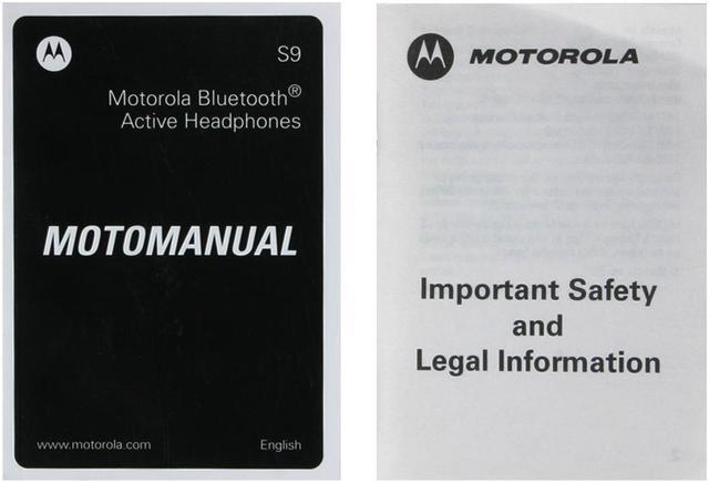 Alt view image 11 of 11 - MOTOROLA S9 Stereo Bluetooth Headset Bulk White Box - OEM
