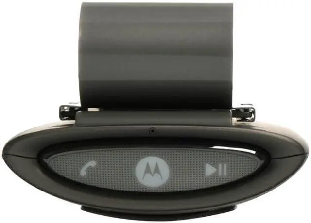 Alt view image 4 of 12 - Motorola Bluetooth In-Car Speakerphone Handsfree Car Kit with Built In Digital FM Transmitter / Audio Caller ID / 18 hours talk time (T505)