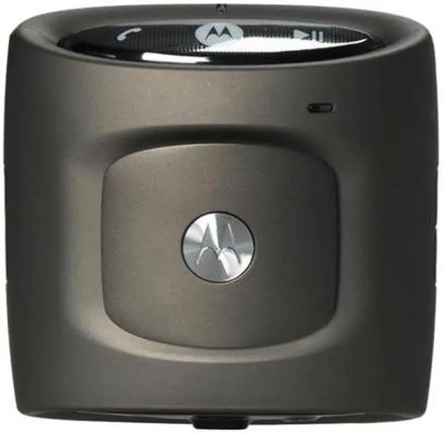 Alt view image 10 of 12 - Motorola Bluetooth In-Car Speakerphone Handsfree Car Kit with Built In Digital FM Transmitter / Audio Caller ID / 18 hours talk time (T505)