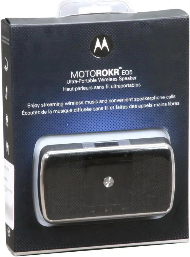 Alt view image 9 of 9 - MOTOROLA EQ5 Portable Bluetooth Wireless Speaker