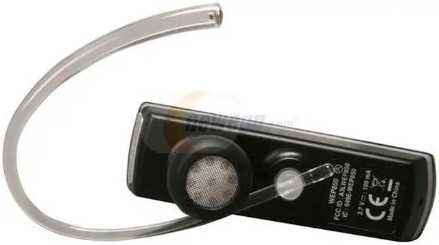 Alt view image 3 of 5 - Samsung Over-The-ear Bluetooth Headset w/ Multipoint Connectivity Black (WEP850)