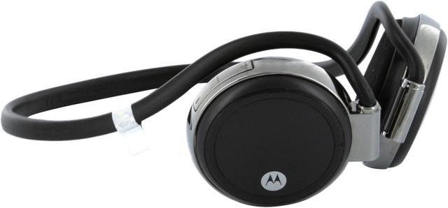 Alt view image 7 of 11 - Motorola Behind the Neck Stereo Bluetooth Headphone Black Bulk (S305) - OEM