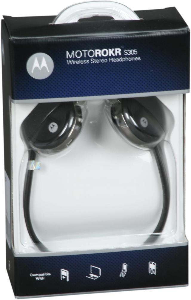Alt view image 4 of 4 - Motorola Behind-the-Neck Bluetooth Stereo Headset Black with On Ear Music Controls (S305)