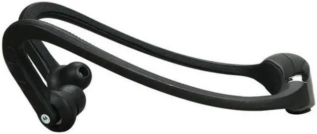Alt view image 3 of 6 - Motorola Behind-the-Neck Bluetooth Stereo Headset Black Bulk (S9-HD) - OEM