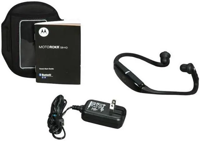 Alt view image 6 of 6 - Motorola Behind-the-Neck Bluetooth Stereo Headset Black Bulk (S9-HD) - OEM