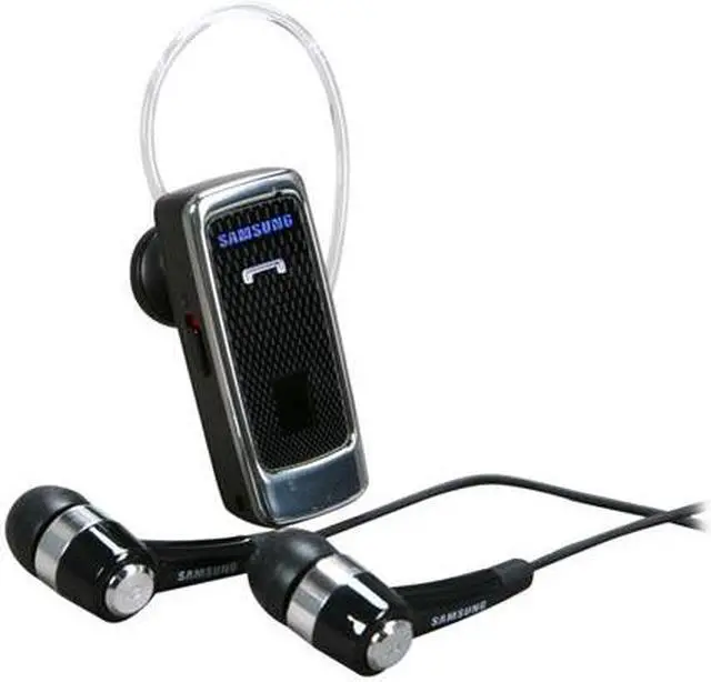 Main image of Samsung Over-The-Ear-Stereo/Mono Bluetooth Headset with Dedicated on & off Switch Black (WEP870)