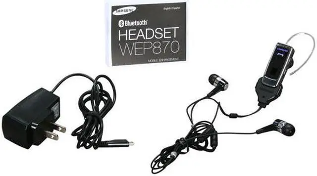 Alt view image 7 of 8 - Samsung Over-The-Ear-Stereo/Mono Bluetooth Headset with Dedicated on & off Switch Black (WEP870)