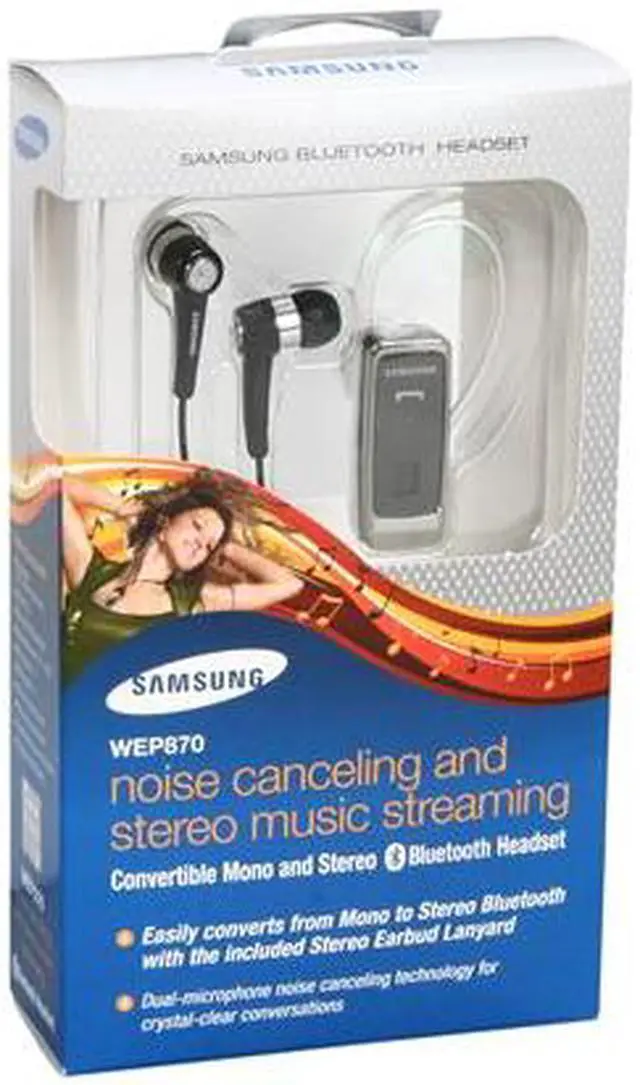 Alt view image 8 of 8 - Samsung Over-The-Ear-Stereo/Mono Bluetooth Headset with Dedicated on & off Switch Black (WEP870)