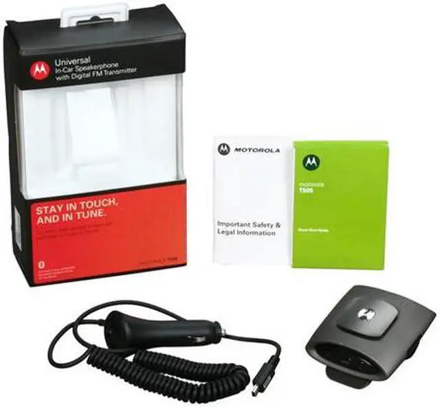Alt view image 7 of 7 - MOTOROLA T505 Bluetooth In-Car Speakerphone Handsfree Car Kit