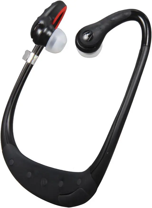 Alt view image 3 of 7 - Black Red Motorola S10-HD Bluetooth Stereo Headphone w/ Comfortable Sweat Proof Design