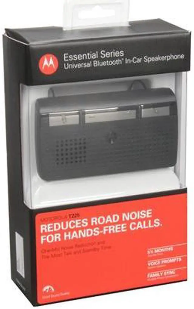 Alt view image 6 of 6 - MOTOROLA T225 Bluetooth Hands-Free Speaker Car Kit with 40 Hours Talk Time, Noise Reduction & Echo Cancellation