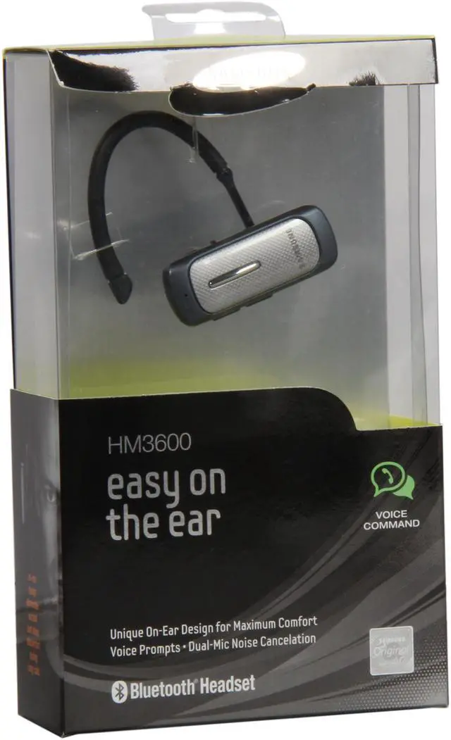 Alt view image 7 of 7 - Samsung Over-The-Ear Bluetooth 3.0 Headset w/ Dual Mic / Multipoint / Noise Reduction / Echo Cancellation (HM3600)