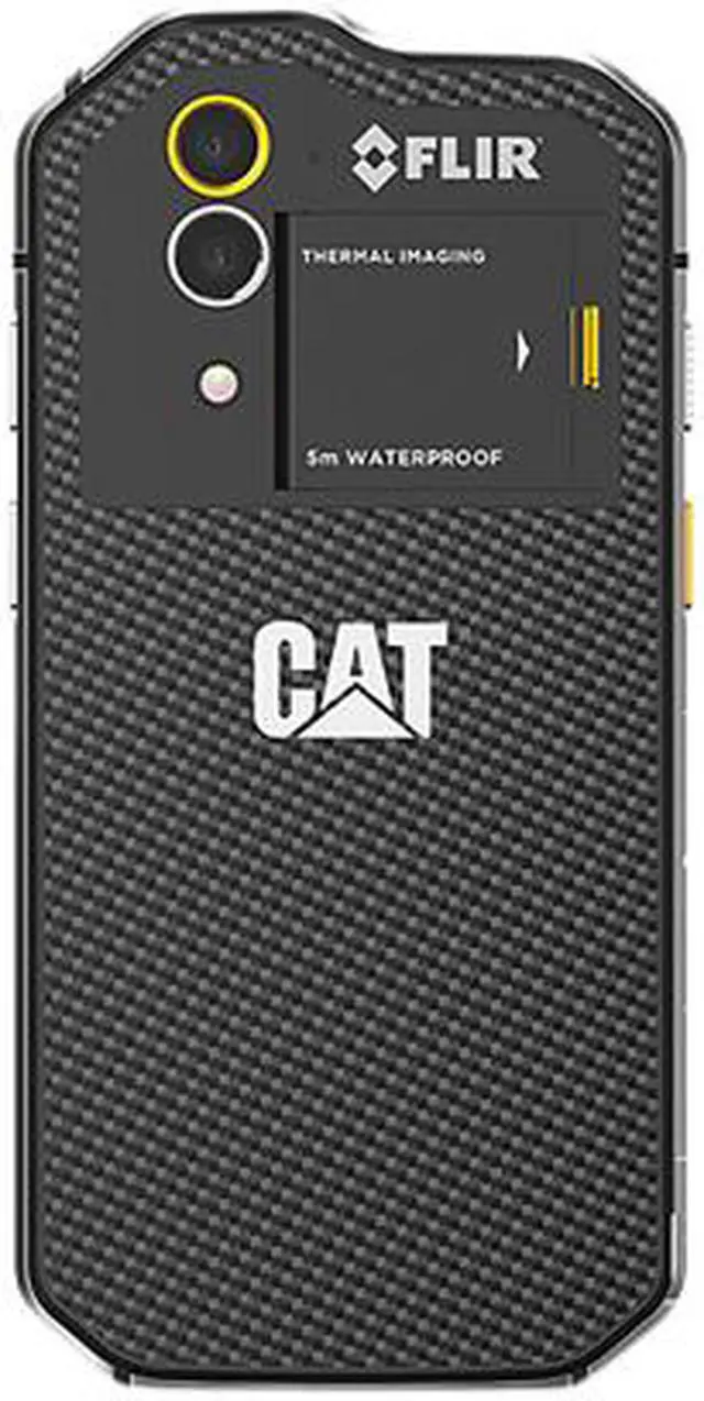 Alt view image 4 of 5 - CAT S60 Unlocked Smartphone 4G LTE Single SIM with Dual Camera (4.7" Black, 32GB Storage 3GB RAM)