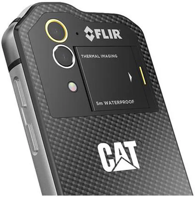 Alt view image 5 of 5 - CAT S60 Unlocked Smartphone 4G LTE Single SIM with Dual Camera (4.7" Black, 32GB Storage 3GB RAM)
