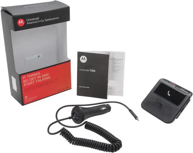 Alt view image 6 of 6 - MOTOROLA T325 Black In-Car Bluetooth Speakerphone