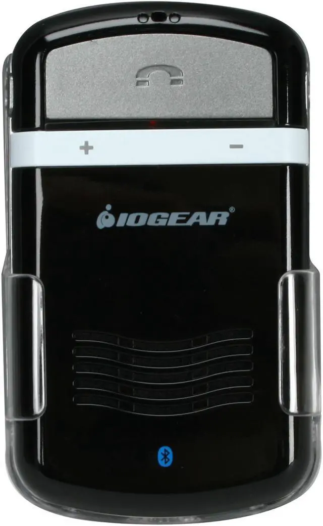 Alt view image 4 of 6 - IOGEAR Solar Bluetooth Hands-Free Car Kit w/ Crystal Clear Sound & Up To 13 Hours Talk Time (GBHFK231)