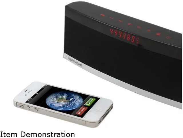 Alt view image 4 of 5 - SPRACHT Blunote Pro WS-4012 Black Portable Wireless Speaker