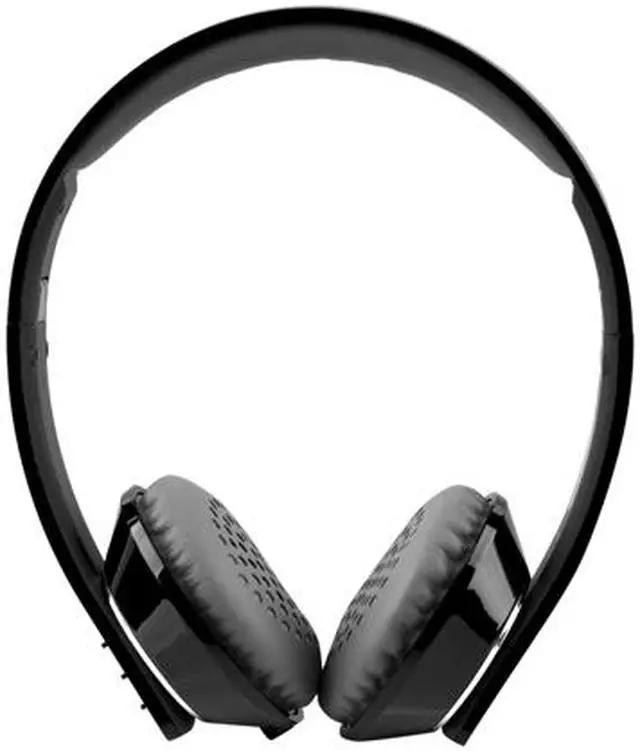 Alt view image 2 of 5 - Mee audio Black/Grey Air-Fi AF32 3.5mm Connector Binaural Stereo Bluetooth Headset w/ Hidden Microphone